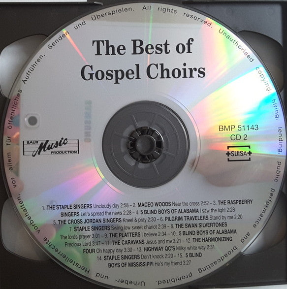 Various : The Best Of Gospel Choirs (2xCD, Comp)