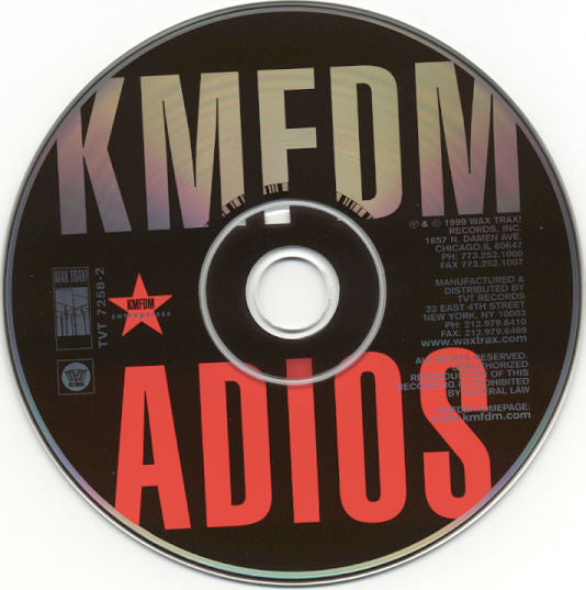 KMFDM : Adios (CD, Album)