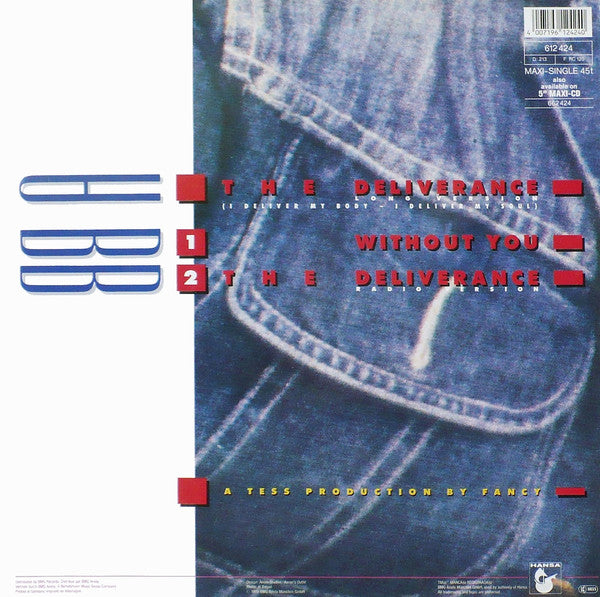 Tom Carabba : The Deliverance (12", Maxi)