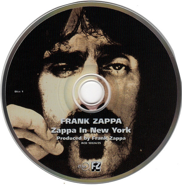 Frank Zappa : Zappa In New York (2xCD, Album, RE)