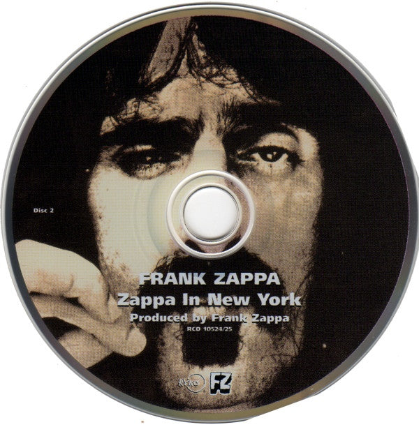 Frank Zappa : Zappa In New York (2xCD, Album, RE)