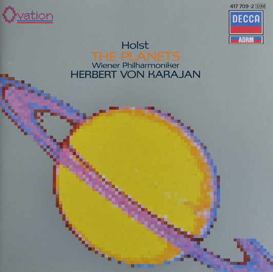 Gustav Holst - Wiener Philharmoniker, Herbert von Karajan : The Planets (CD, Album, RE, RM)
