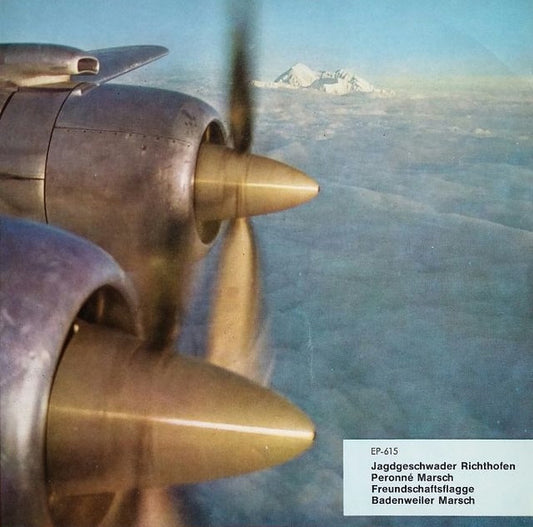 Musikkorps Der Düsseldorfer Schutzpolizei, Musikmeister Ferdinand Boscheinen / Rheinisches Bläserkorps, Huschbein : Jagdgeschwader Richthofen (7", EP, Mono)