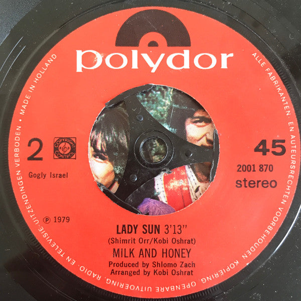 Milk And Honey : Hallelujah (7", Single)