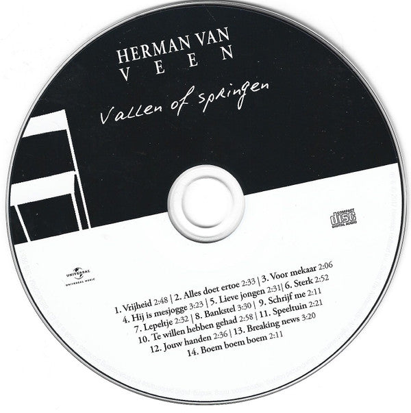 Herman van Veen : Vallen Of Springen (CD, Album)