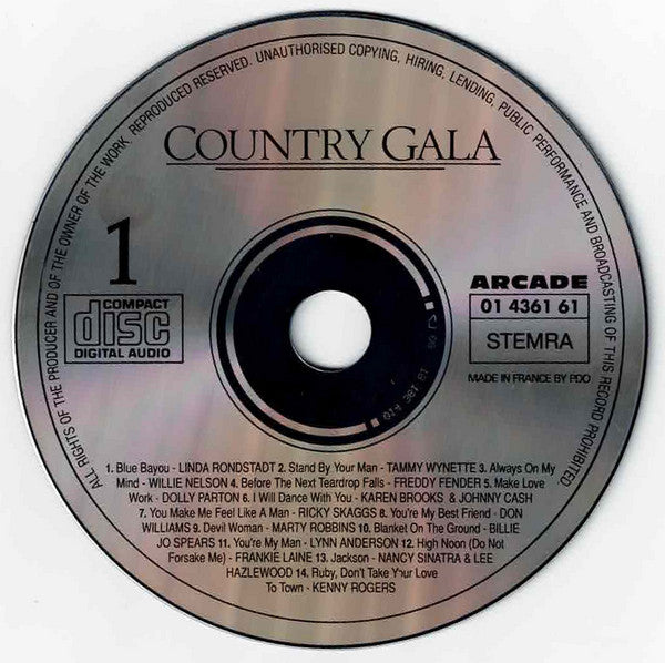 Various : Country Gala 1 (CD, Comp)