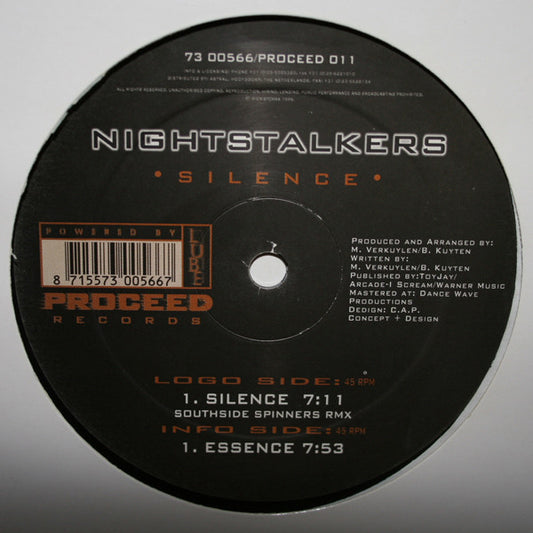 Nightstalkers (2) : Silence (12")