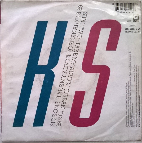 Kym Sims : Take My Advice (7")