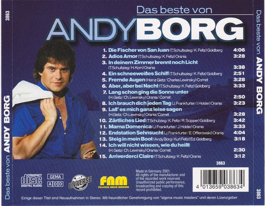 Andy Borg : Das Beste Von Andy Borg (CD, Comp)