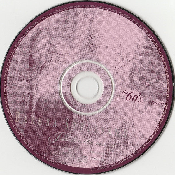 Barbra Streisand : Just For The Record... (4xCD, Comp + Box, RE)