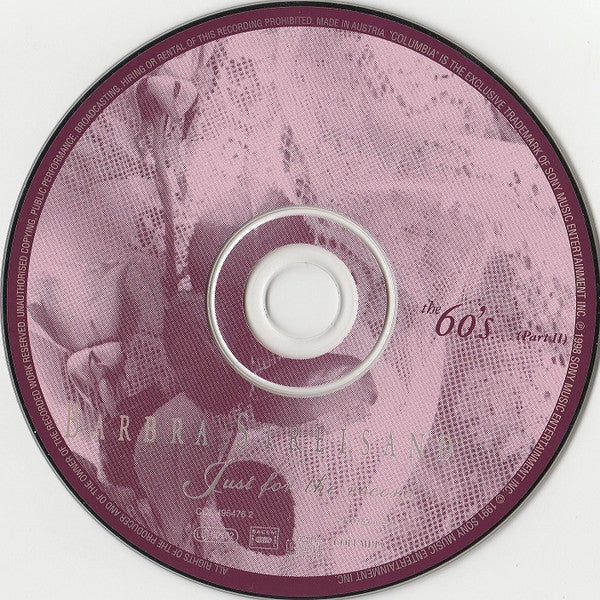 Barbra Streisand : Just For The Record... (4xCD, Comp + Box, RE)