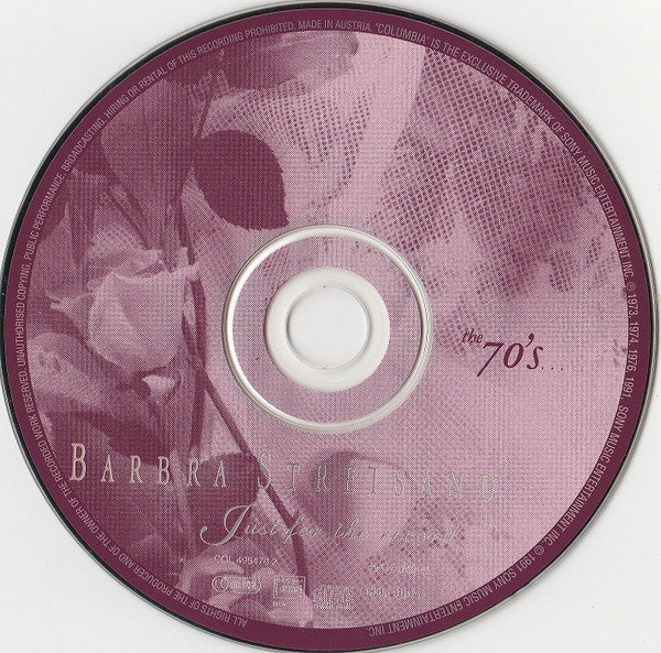 Barbra Streisand : Just For The Record... (4xCD, Comp + Box, RE)