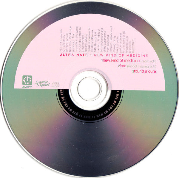 Ultra Naté : New Kind Of Medicine (CD, Single, Ltd)