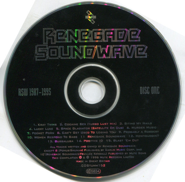 Renegade Soundwave : RSW 1987-1995 (2xCD, Comp)