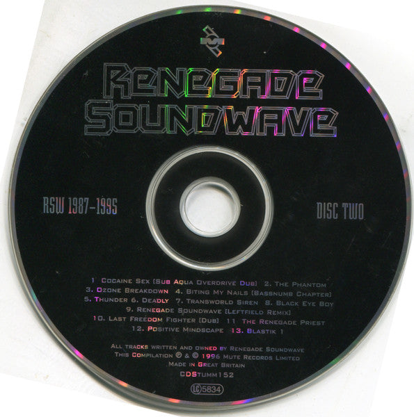 Renegade Soundwave : RSW 1987-1995 (2xCD, Comp)