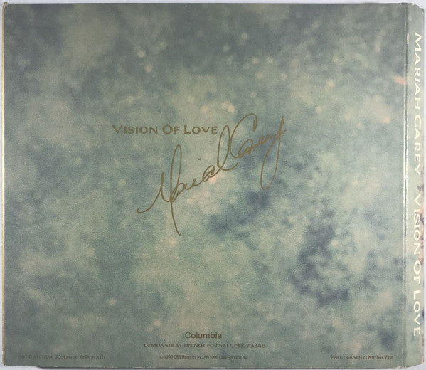 Mariah Carey : Vision Of Love (CD, Single, Promo, Dig)