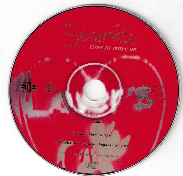 Sparkle (2) : Time To Move On (CD, Single)