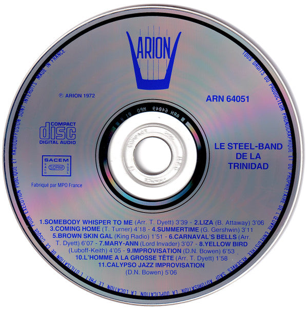 The Esso Trinidad Steel Band : Magie Caraïbe (CD, Album, RE)