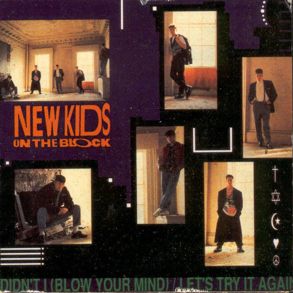 New Kids On The Block : Didn't I (Blow Your Mind) / Let's Try It Again (CD, Mini, Single)