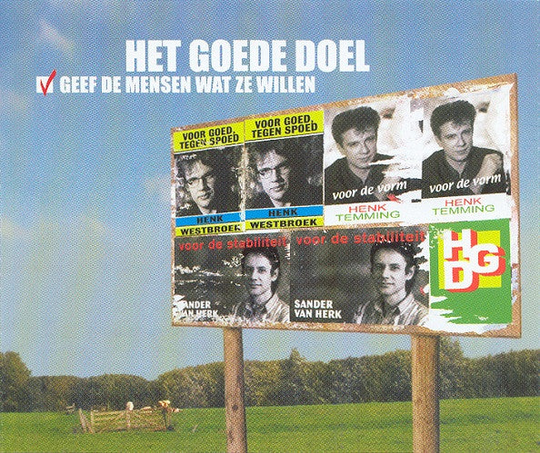 Het Goede Doel : Geef De Mensen Wat Ze Willen (2xCD, Comp)