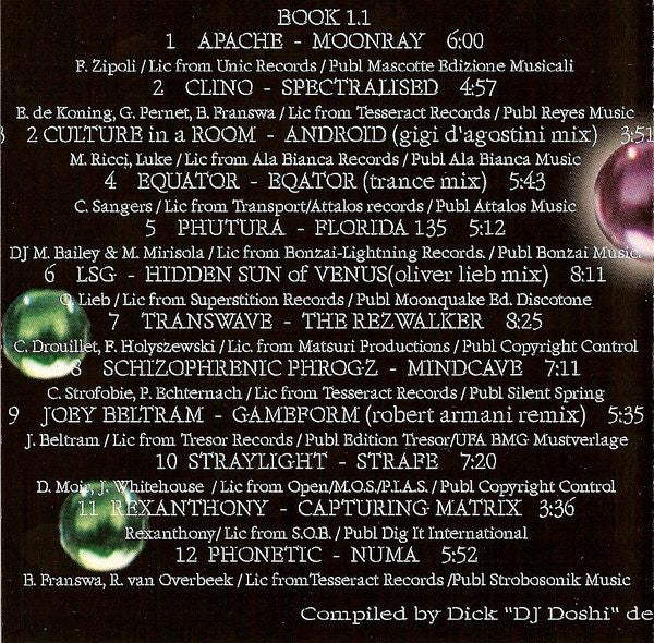 Various : Trancetrip Book 1 (2xCD, Comp)