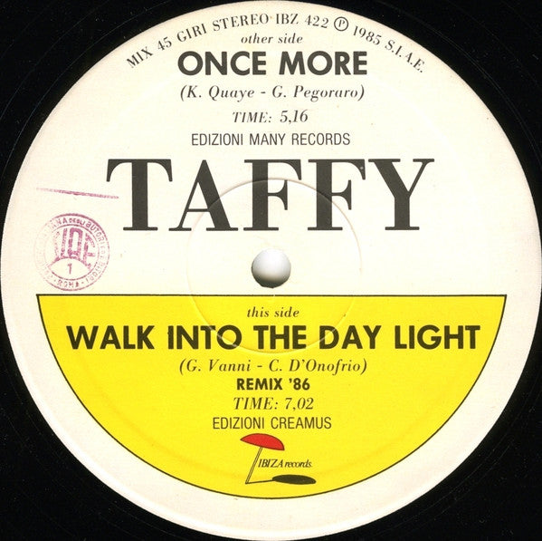 Taffy : Once More (12")