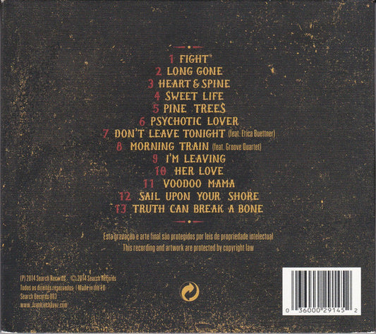 Frankie Chavez : Heart & Spine (CD, Album, Dig)