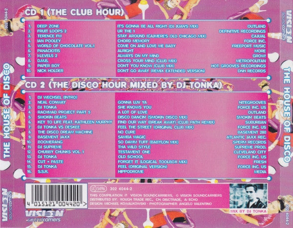Various : The House Of Disco (CD, Comp + CD, Comp, Mixed)