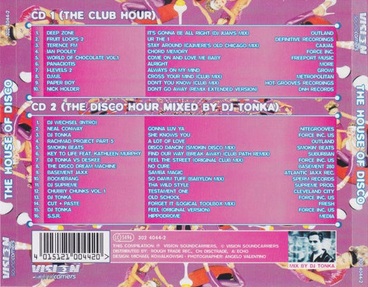 Various : The House Of Disco (CD, Comp + CD, Comp, Mixed)