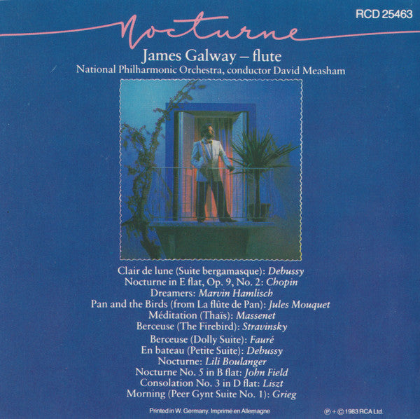 James Galway : Nocturne (CD, Album)