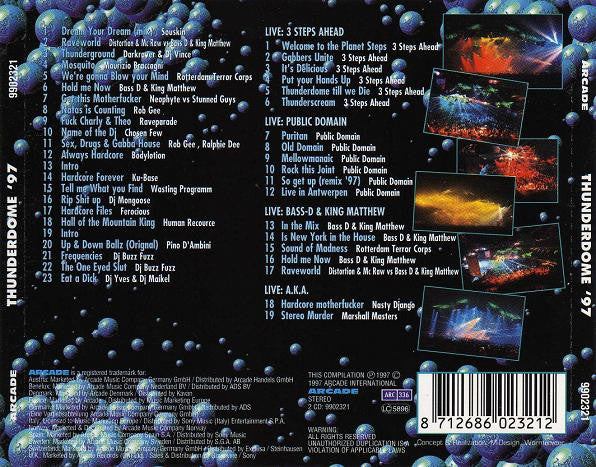 Various : Thunderdome '97 (CD, Mixed + CD, P/Mixed)