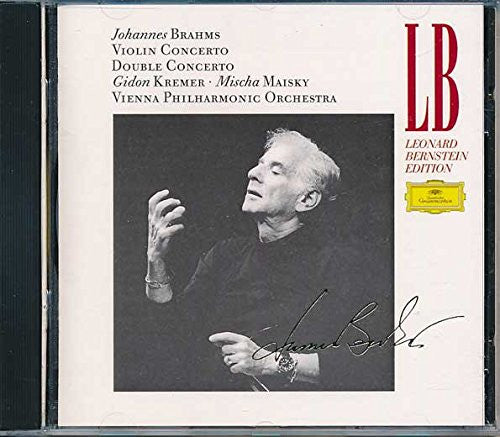 Johannes Brahms, Gidon Kremer, Mischa Maisky, Leonard Bernstein : Violinkonzert / Doppelkonzert / Violin Concerto / Double Concerto (CD, Comp)