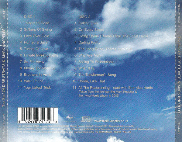 Dire Straits & Mark Knopfler : Private Investigations - The Best Of (2xCD, Comp)
