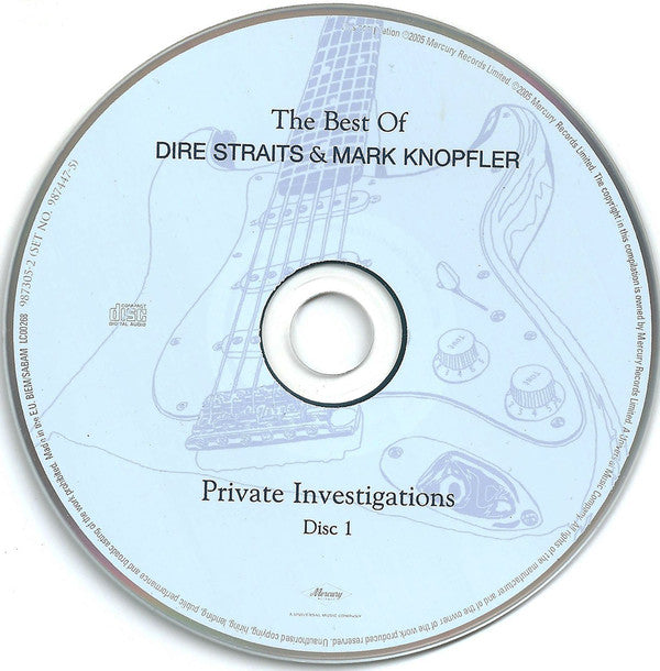 Dire Straits & Mark Knopfler : Private Investigations - The Best Of (2xCD, Comp)
