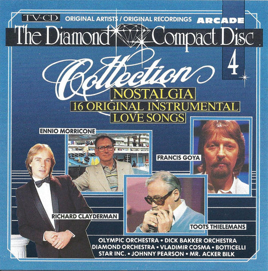 Various : The Diamond Compact Disc Collection 4 - Nostalgia - 16 Original Instrumental Love Songs (CD, Comp)