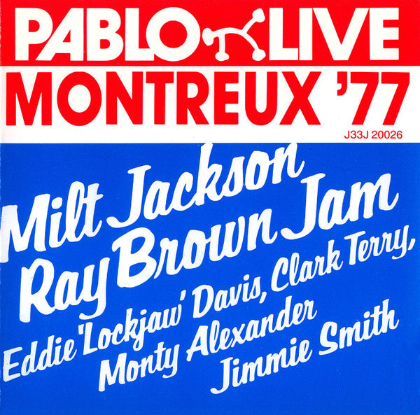 Milt Jackson & Ray Brown : Montreux '77 (CD, Album, RE)