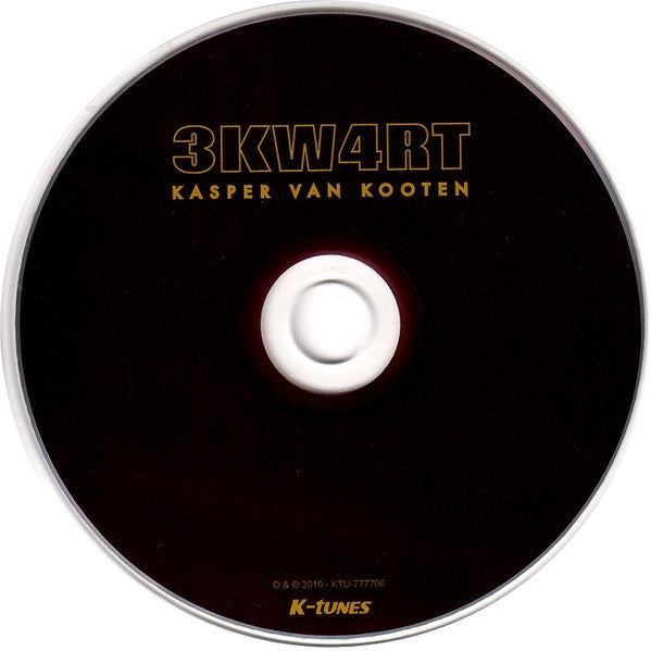 Kasper van Kooten : 3Kw4rt (CD, Album, Dig)