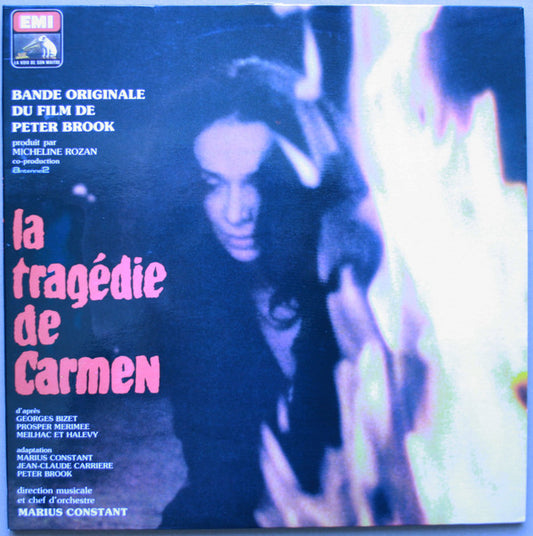Georges Bizet - Marius Constant, Jean-Claude Carrière, Peter Brook : La Tragédie De Carmen (2xLP, Album)