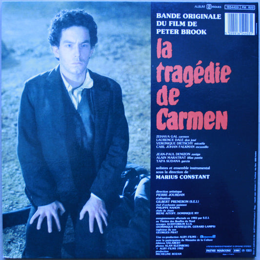 Georges Bizet - Marius Constant, Jean-Claude Carrière, Peter Brook : La Tragédie De Carmen (2xLP, Album)