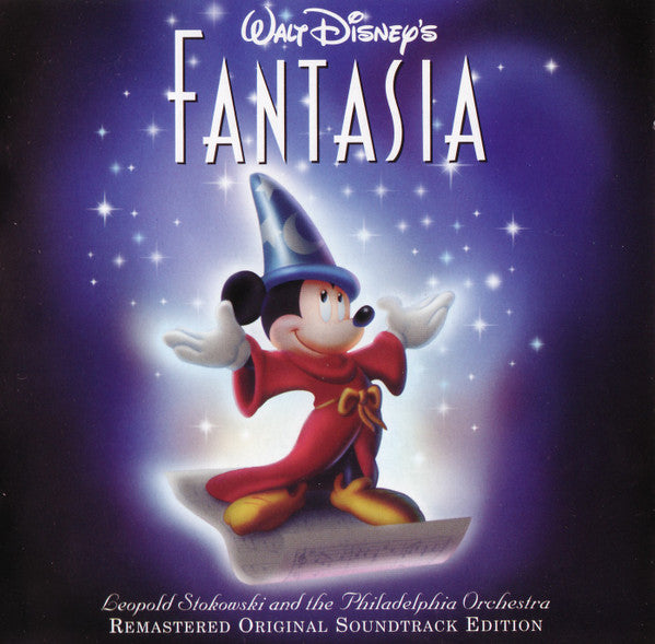 Leopold Stokowski With The Philadelphia Orchestra : Walt Disney's Fantasia (2xCD, Album, RE, RM)