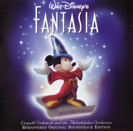 Leopold Stokowski With The Philadelphia Orchestra : Walt Disney's Fantasia (2xCD, Album, RE, RM)
