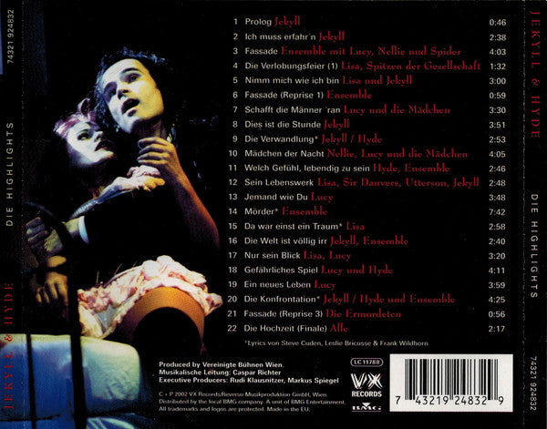 Theater an der Wien : Jekyll & Hyde (Highlights Der Wiener Fassung) (CD, Album)