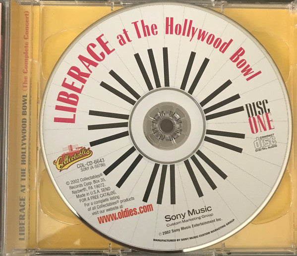 Liberace : Liberace At The Hollywood Bowl (The Complete Concert) (2xCD, Comp)