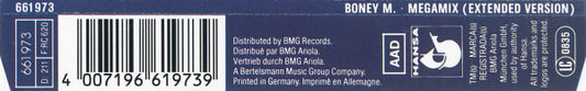 Boney M. : Megamix (CD, Maxi)