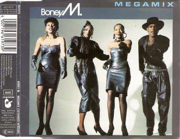 Boney M. : Megamix (CD, Maxi)