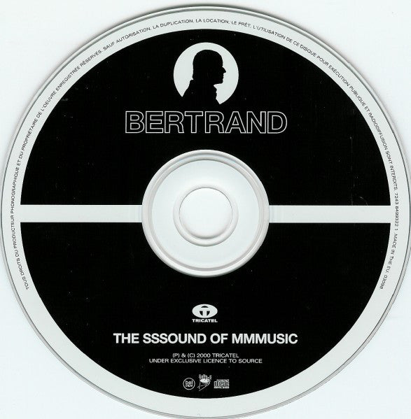 Bertrand Burgalat : The Sssound Of Mmmusic (CD, Album)