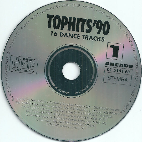 Various : Top Hits '90 Volume 1 (CD, Comp)