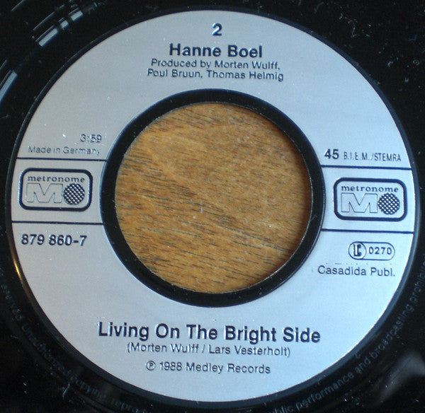 Hanne Boel : If You Want My Body (7", Single, sil)