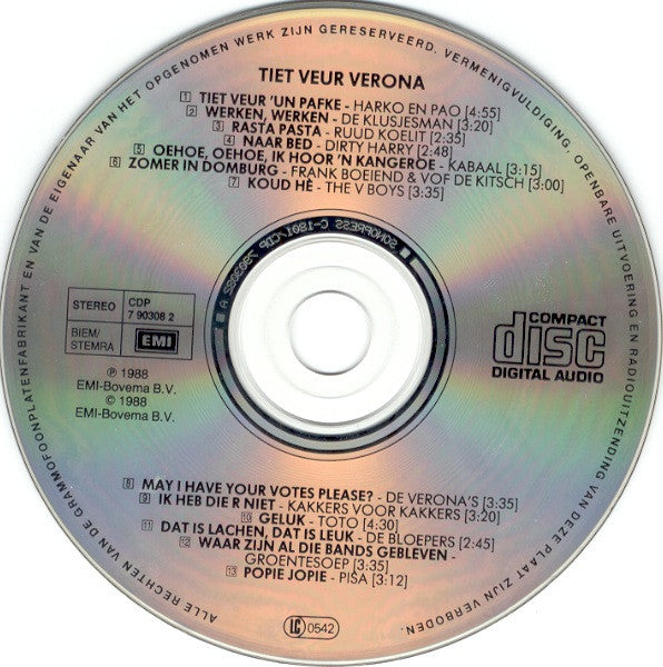 Verona (6) : Tiet Veur Verona (CD, Album)