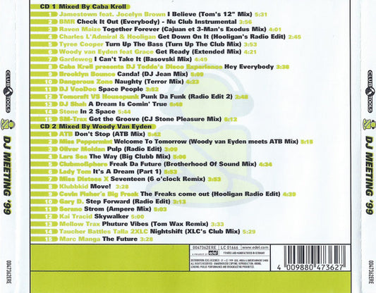Caba Kroll & Woody van Eyden : DJ Meeting '99 (2xCD, Mixed)